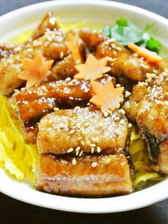 さんまの蒲焼き丼♪-レシピのメイン写真