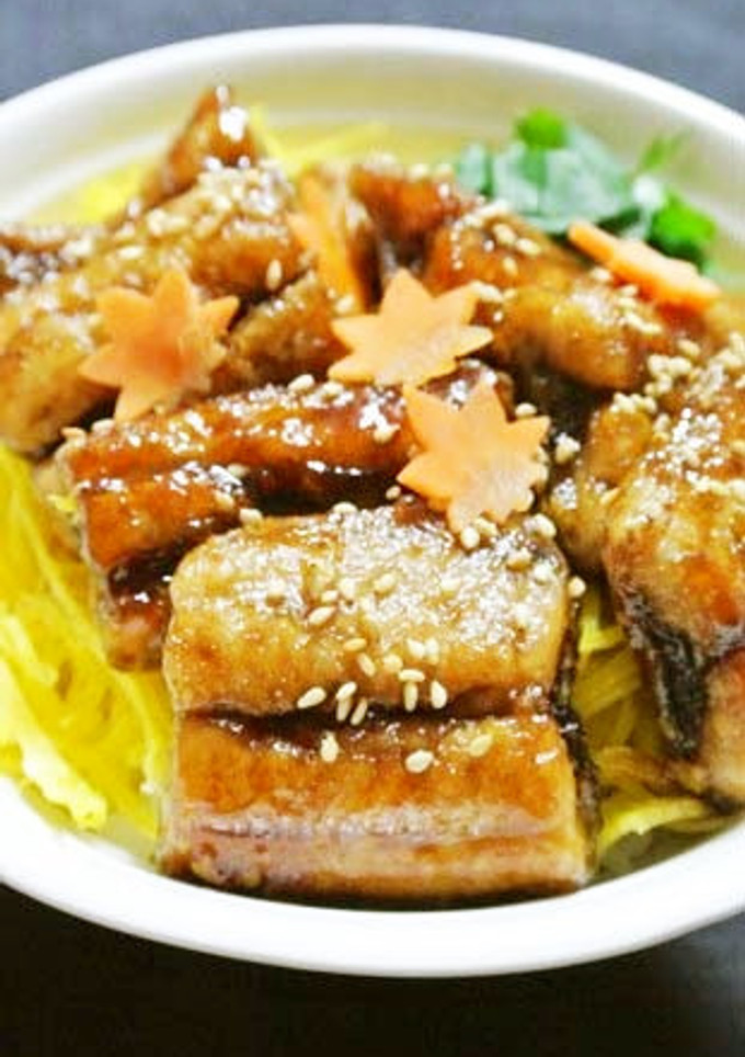 さんまの蒲焼き丼♪-レシピのメイン写真