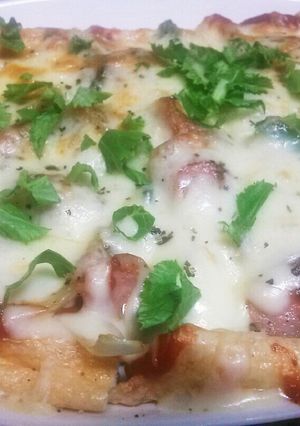 糖質off♪大きなお揚げの簡単ピザ風♪-レシピのメイン写真