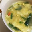 簡単本格♡餅入り!ニラたっぷり中華スープ