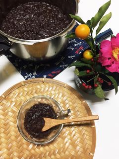 圧力鍋で簡単!自家製粒あん-レシピのメイン写真