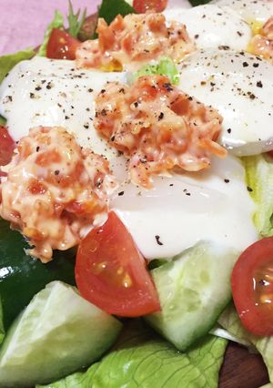 ごま油するめキムチ&ナチュラル豆腐サラダ-レシピのメイン写真
