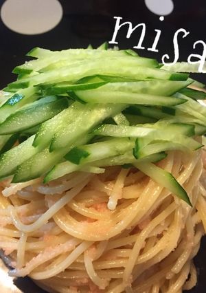 サラダ感覚☆明太マヨパスタ-レシピのメイン写真