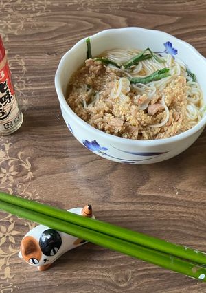 薬膳ゴマだれ漬けそうめん　-レシピのメイン写真