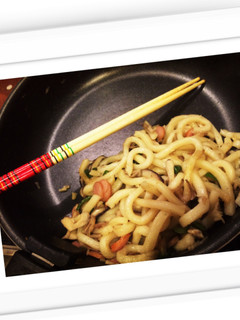 ▼▼ バター炒めの白だしうどん ▼▼-レシピのメイン写真