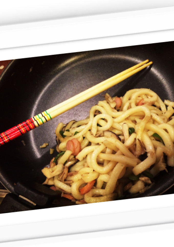▼▼ バター炒めの白だしうどん ▼▼-レシピのメイン写真