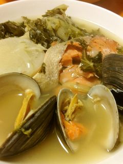 ホンビノス貝の魚介スープ-レシピのメイン写真