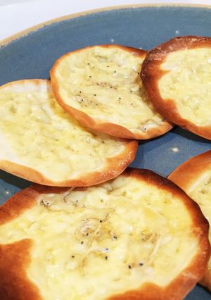 超簡単！餃子の皮でおじゃこピザ-レシピのメイン写真