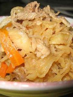 簡単!切干大根と豚肉のいため煮-レシピのメイン写真