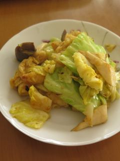 カレイと春キャベツのカレー炒め-レシピのメイン写真