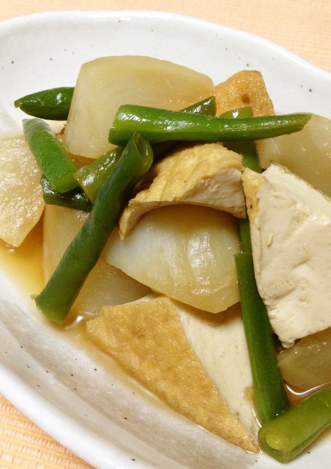 厚揚げとかぶ 昆布風味の炊いたん♪-レシピのメイン写真