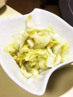 白菜消費♪ポリ袋で簡単浅漬け-レシピのメイン写真