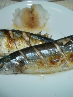 グリルで☆さんまの塩焼き-レシピのメイン写真