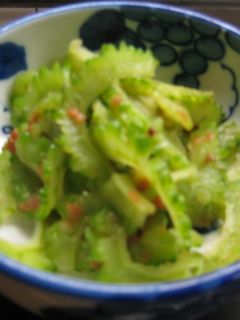 ゴーヤと梅干しの和え物-レシピのメイン写真