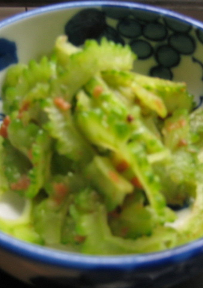 ゴーヤと梅干しの和え物-レシピのメイン写真