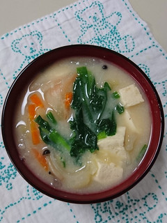 味噌汁。(減塩)-レシピのメイン写真