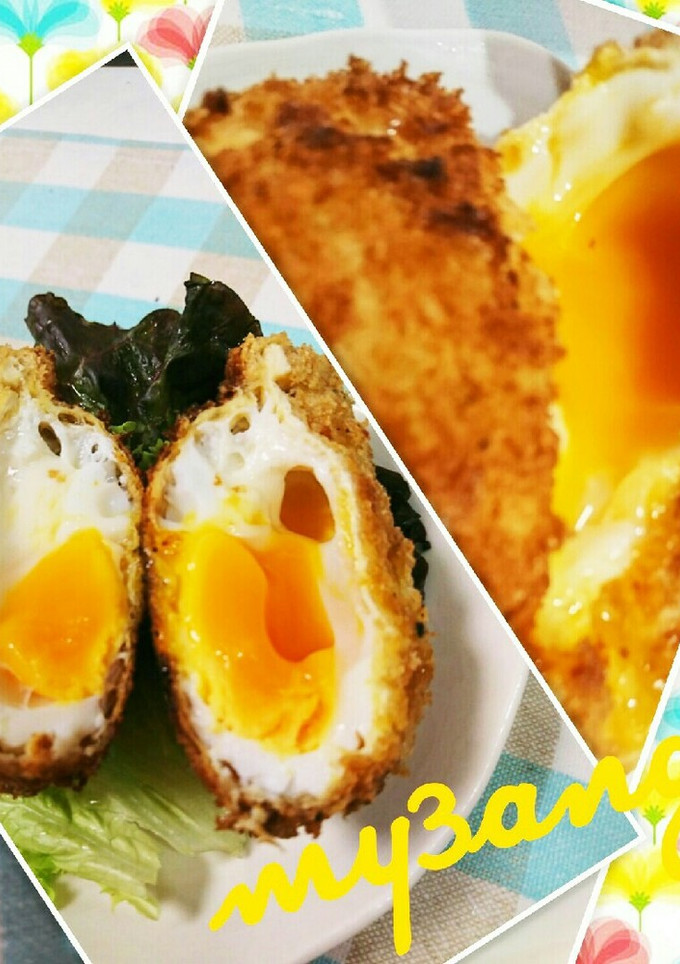 とろーりチーズと半熟卵フライ-レシピのメイン写真