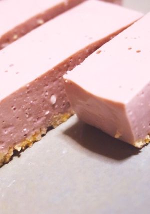アサイレアチーズケーキ-レシピのメイン写真