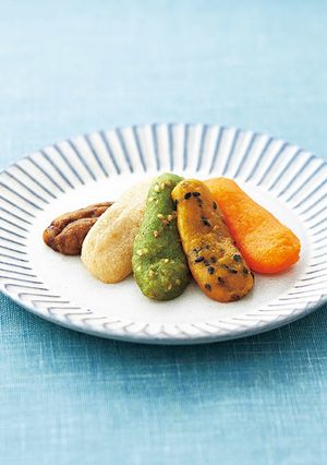 介護食　温野菜畑のやわらかかりんとう-レシピのメイン写真