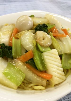 ベジ♪中華屋さんのあんかけ焼きそば-レシピのメイン写真