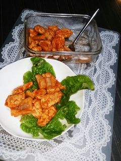 ササミ&蓮根のスィートチリ炒め-レシピのメイン写真