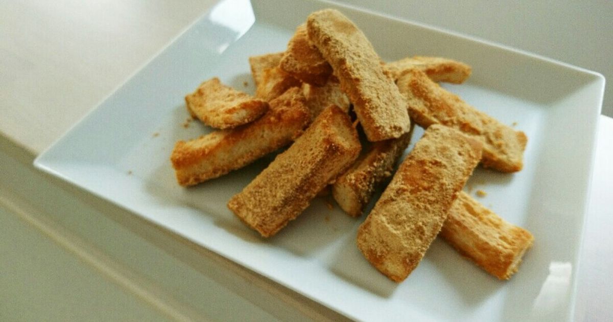 パンの耳で きなこラスク by Kocorina 【クックパッド】 簡単おいしい