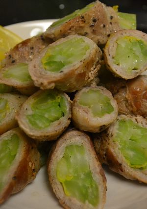 セロリの肉巻きナンプラー風味！-レシピのメイン写真