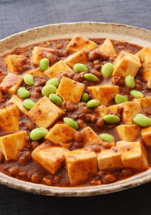 時短5分で完成!納豆マーボー豆腐(麻婆)-レシピのメイン写真