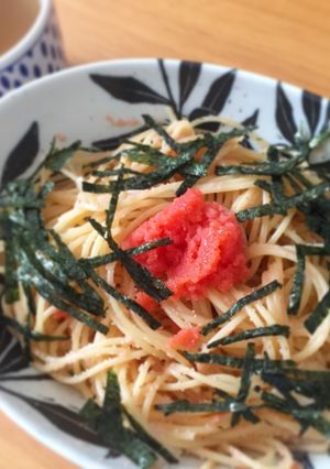 混ぜるだけ^^パパッと！明太子パスタ-レシピのメイン写真