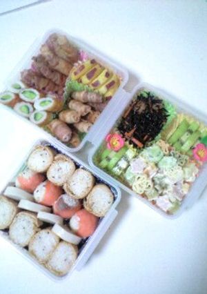 2007年　運動会のお弁当①-レシピのメイン写真