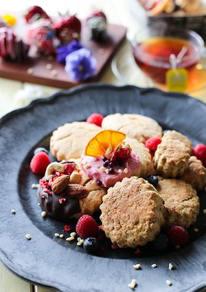 HMでつくる簡単紅茶入りスコーン♪-レシピのメイン写真