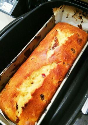 ダッチでフルーツパウンドケーキ-レシピのメイン写真