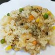 「魔法のだし塩」☆炊飯器シーフードピラフ