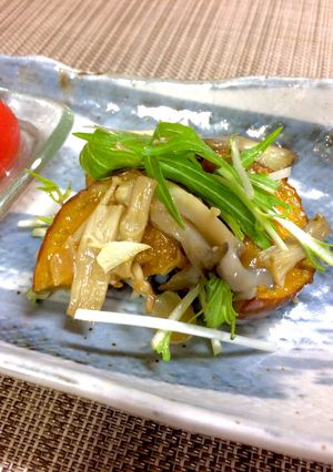 かぼちゃとキノコのおかずマリネ-レシピのメイン写真
