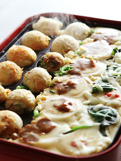 4つの味を楽しもう!変わり種たこ焼き-レシピのメイン写真