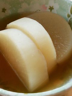 煮魚の煮汁リメイク 大根炊き-レシピのメイン写真