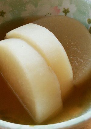 煮魚の煮汁リメイク 大根炊き-レシピのメイン写真