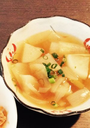 あっさりポカポカ！大根と玉ねぎの煮物-レシピのメイン写真