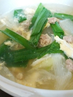 身体ぽかぽかスープ-レシピのメイン写真