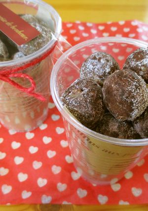 バレンタインにチョコスノーボール-レシピのメイン写真