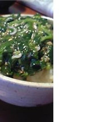 モロヘイヤで★ネバとろ丼★-レシピのメイン写真
