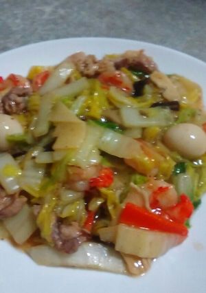 ◆八宝菜(市販)手抜き◆-レシピのメイン写真