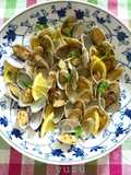 レンジで♪簡単！アサリの酒蒸し