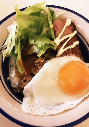 ポークとタコミートでしっかりランチ-レシピのメイン写真