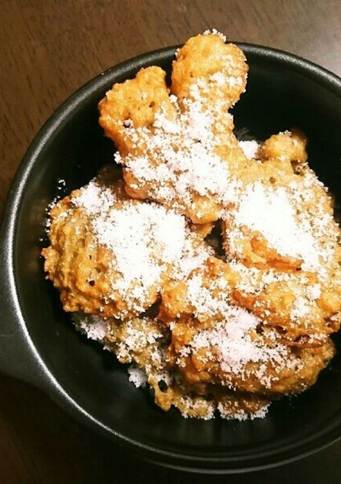 フライの衣で簡単コーヒー風味のドーナツ♪-レシピのメイン写真