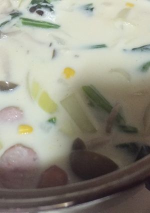 豆乳スープ❤︎-レシピのメイン写真