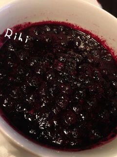 手作り ブルーベリージャム-レシピのメイン写真