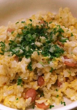 シャンタン風味 ガーリックチャーハン-レシピのメイン写真