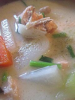 寒い日は 粕汁作って ほっこりと-レシピのメイン写真