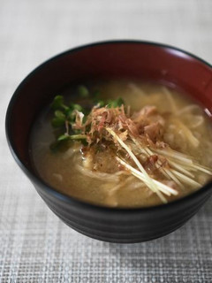 切り干し大根の味噌汁-レシピのメイン写真